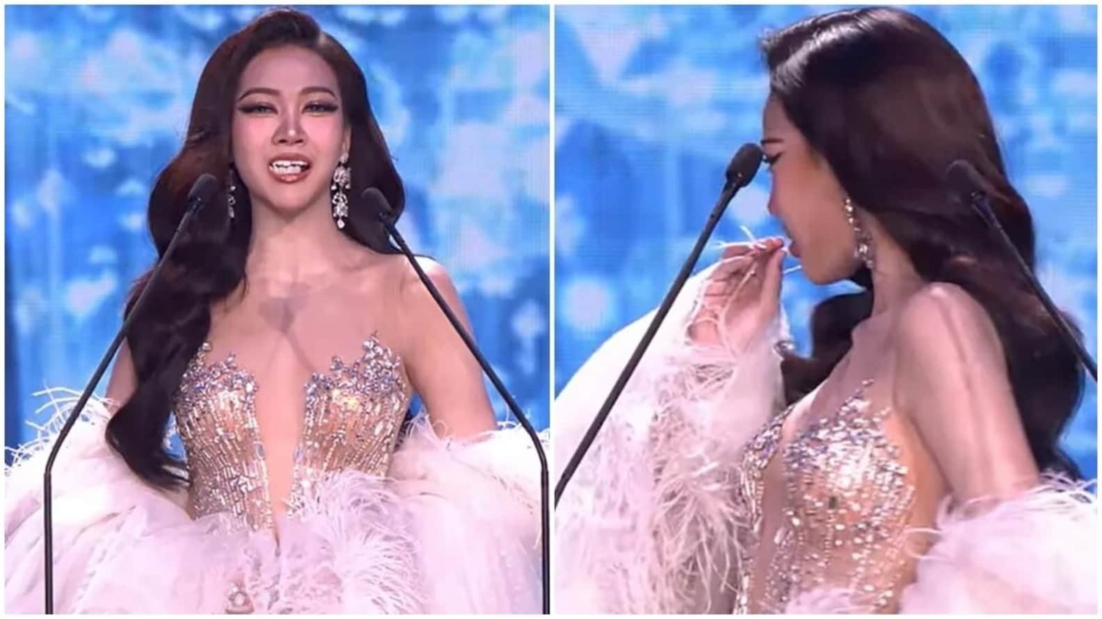 Miss Grand Thailand Contestant Teeth Fall Out Live On Stage In Shocking Viral Moment