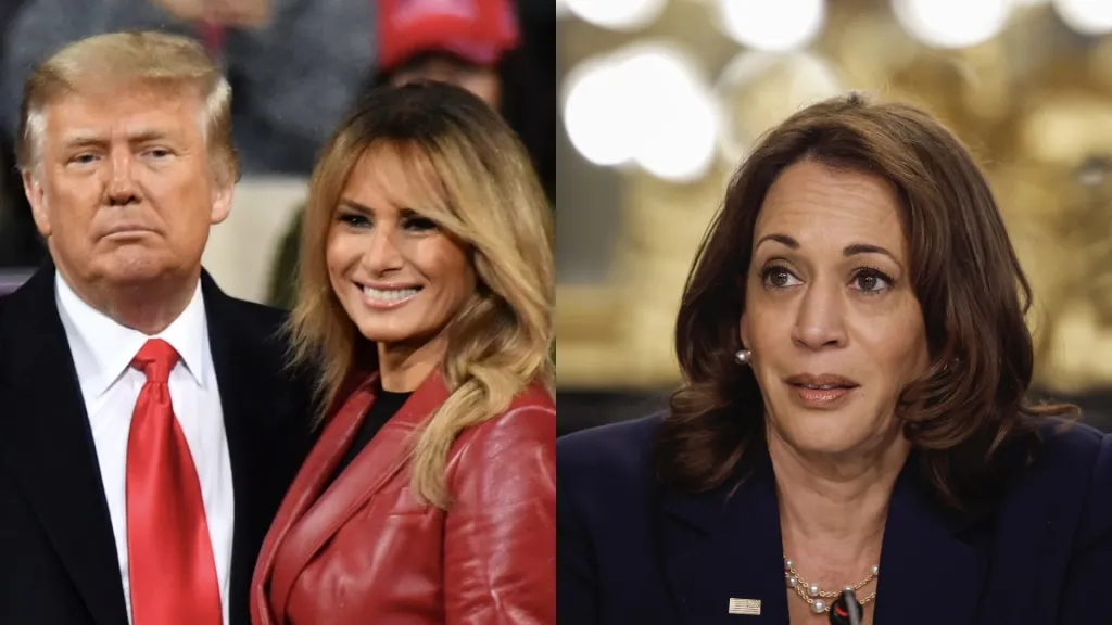 Whew! Donald Trump Calls Kamala Harris "Beautiful"