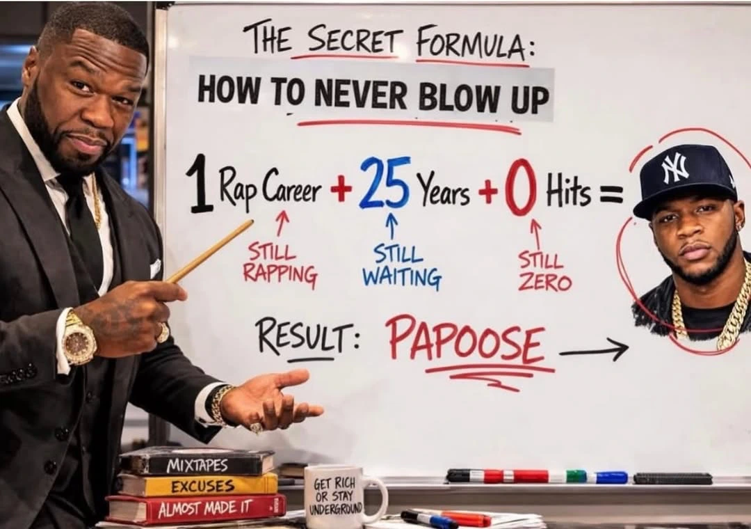 50 Cent Posts Meme Aimed At Papoose Sparking Hip Hop Debate