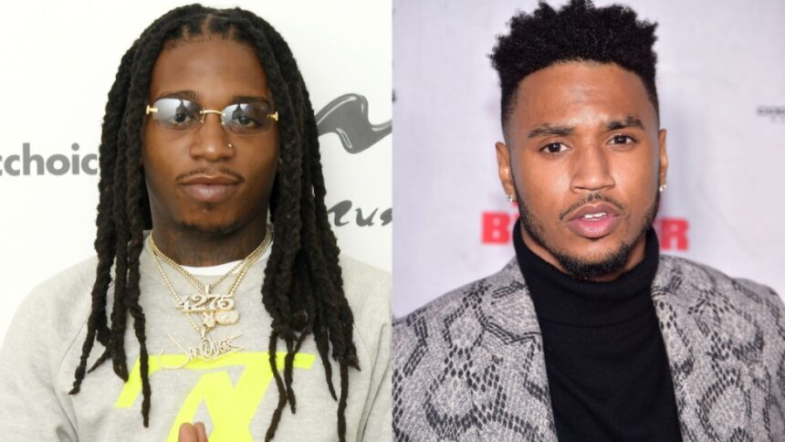Jacquees Trey Songz fight rumors denied