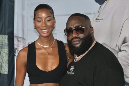 Rick Ross performs on stage after Rick Ross Jazzma Kendrick split.